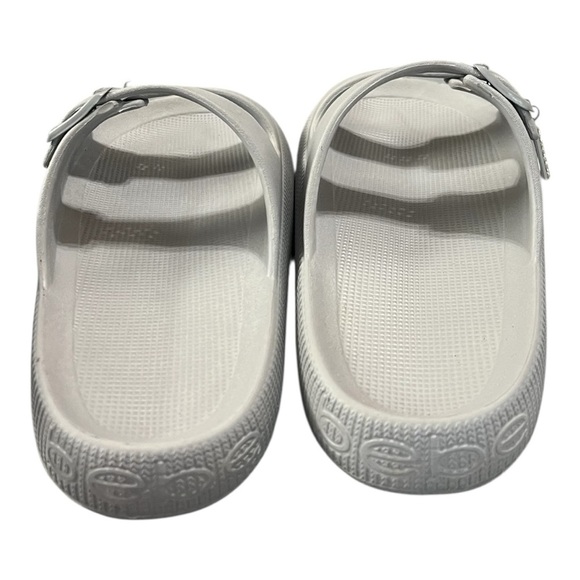 Bebe Marbella Gray Slip On Sandals Size 9 - Picture 5 of 7